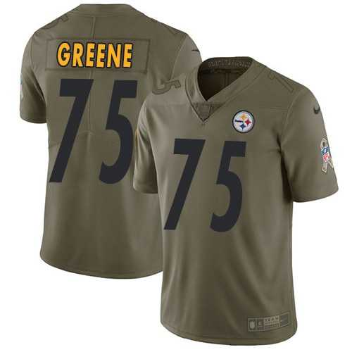 Nike Steelers 75 Joe Greene Olive Salute To Service Limited Jersey Dzhi,We sell and wholesale Nike Steelers 75 Joe Greene Olive Salute To Service Limited Jersey Dzhi on line form chian!